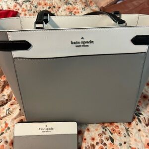 Kate spade Laptop purse & matching wallet